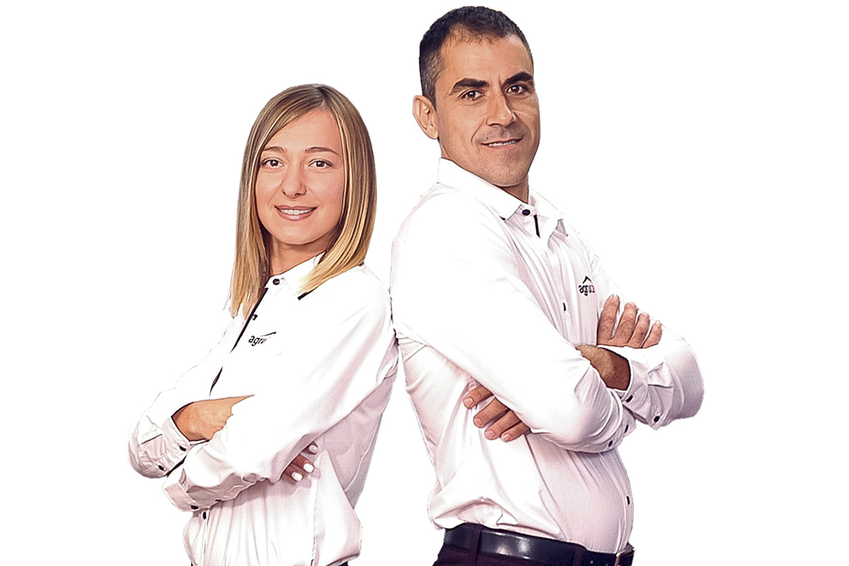 Bilde av Javier og Ana, sjefer for Agrucasa